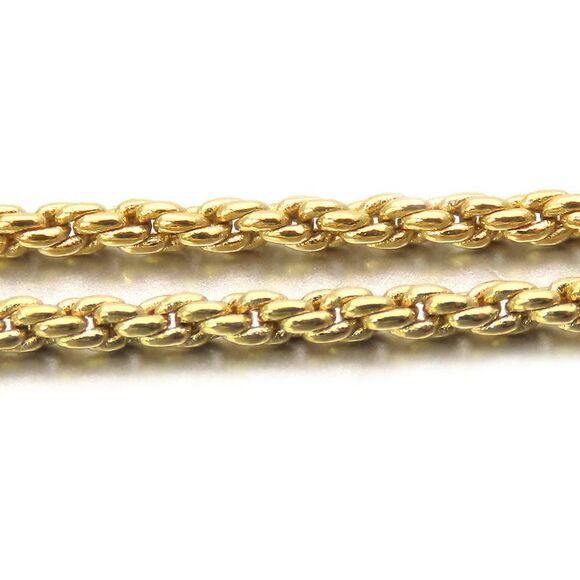 Christian Dior Gold Metal Necklace CD Logo - Picture 4 of 6